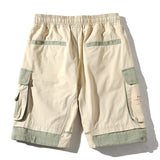 Men's Summer plus Size Retro Sports Shorts Beach Pants Casual Loose Fifth Pants Men's Summer Trousers