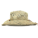 Wester Hats Grass Hand-Knitted Western Cowboy Hat Straw Hat Sun Hat