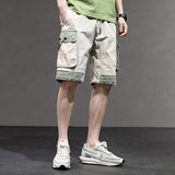 Men's Summer plus Size Retro Sports Beach Pants Shorts Casual Loose Fifth Pants Men's Summer Trousers