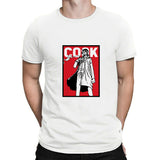 Anime Tshirts Aesthetic Men's Shirt Summer round Neck Men's Casual Anime Short Sleeve T-shirt