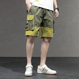 Men's Summer plus Size Retro Sports Shorts Men's Casual Loose Fifth Pants Men's Summer Trousers