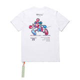 Summer Fashion Brand Ow Running Mickey Loose Large Size Owt