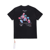 Summer Fashion Brand Ow Running Mickey Loose Large Size Owt