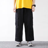 Men's plus Size Retro Sports Trousers Loose Straight Casual Men's Clothing Men Pants