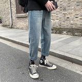 Spring Jeans Loose Straight Men's plus Size Retro Sports Casual Trousers Male Men's Clothing Men Jeans