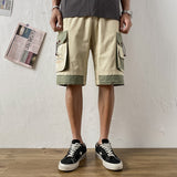 Men's Summer plus Size Retro Sports Shorts Casual Loose Fifth Pants Men's Summer Trousers