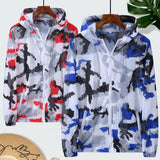 Ransparent UV Protect Beachwear Mens Long Sleeve Ultrathin Sun Protection Clothing Rashguard Men Rash Guard Sails Surf Suit Summer Size Outdoor Skin Clothing Breathable Sun Protection Clothing Hooded Jacket