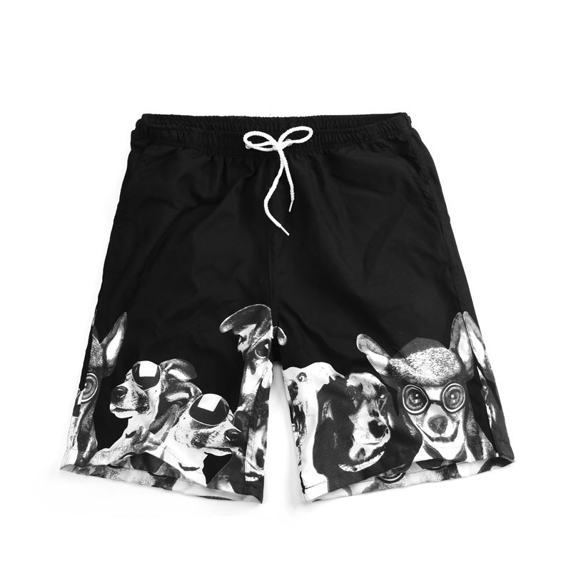 Mens Swim Trunks Summer Large Size Men's Surfing Beach Pants Sports Floral Shorts