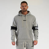 Gyms Fitness Men's Sports Hoodie Bodybuilding Workout Jogging Men's Athletic Sweatshirts Men's Trendy Pullover Hooded Sweatshirt Outdoor Running Sporty Clothing