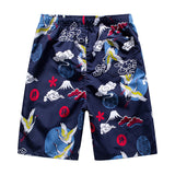 Mens Swim Trunks Summer Outdoor Quick-Drying plus Size Beach Pants Men's Casual Fifth Pants Men's Printed Shorts Men