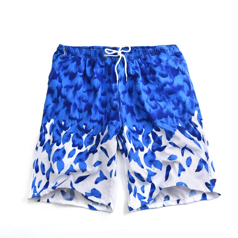 Mens Swim Trunks Summer Large Size Men's Surfing Beach Pants Sports Floral Shorts