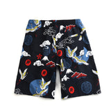 Mens Swim Trunks Summer Large Size Men's Surfing Beach Pants Sports Floral Shorts