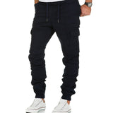 Men's Overalls Multi-Pocket Trousers Men's Woven Casual Pants Sports Jogger Pants Ebaymen Cargo Pant
