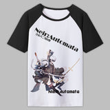 Anime TShirts Aesthetic Men's Shirt Anime Print T-shirt Men's Short-Sleeved Clothes