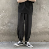 Men Pants Thin Ankle Length Cargo Pants