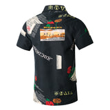 Men Beach Shirts Hawaiian Short Sleeve Beach Shirt Men's Loose plus Size Flower Shirt Casual Suit