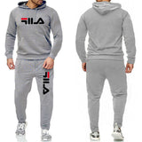 Men′s Athletic Tracksuit Sweat Suits for Men Outfits Men Leisure Sports Sweater Letter Printing Hooded Suits plus Size