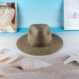 Fedora Hat Summer Straw Hat Women's New Beach Bell Jazz Top Hat