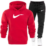 Men′s Athletic Tracksuit Sweat Suits for Men Outfits Sports Sweater Suit Fitness and Leisure Loose-Fitting Hoodie plus Size