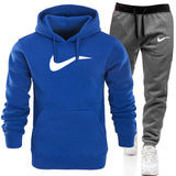 Men′s Athletic Tracksuit Sweat Suits for Men Outfits Sports Sweater Suit Fitness and Leisure Loose-Fitting Hoodie plus Size