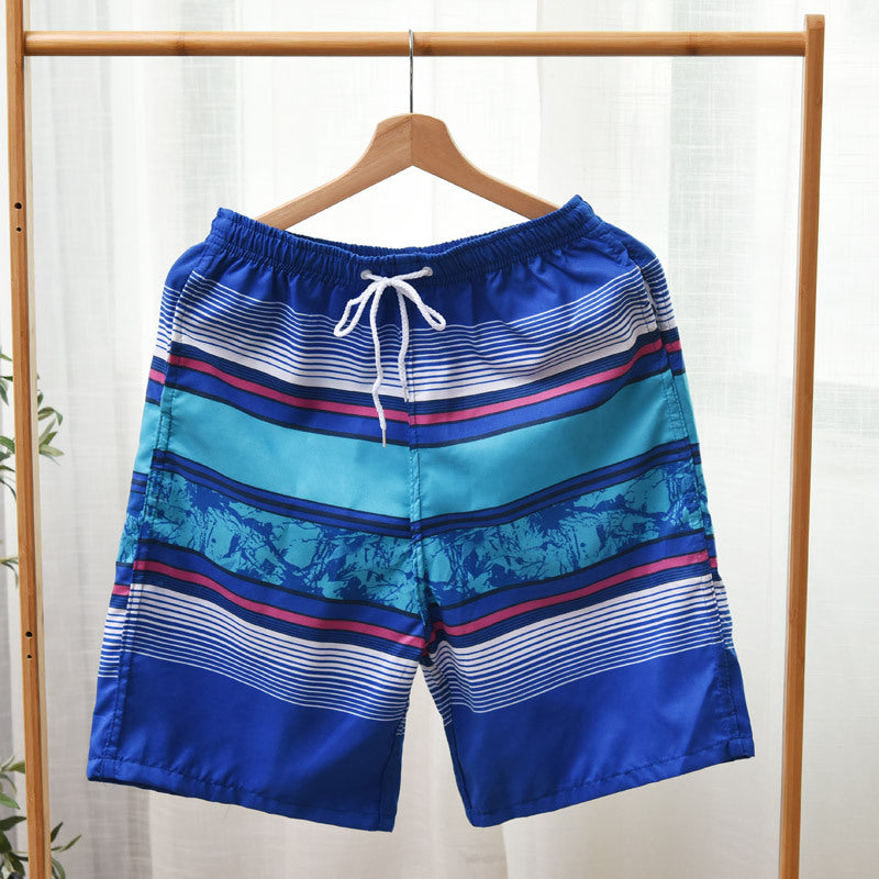 Mens Swim Trunks Men's Beach Pants Men's Shorts Loose Comfort and Casual Sports