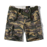 Mens Cargo Shorts Summer Casual Shorts Cotton Loose Camouflage Cargo Pants Men's Youth Straight Men's Pants