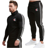 Men′s Athletic Tracksuit Sweat Suits for Men Outfits Sweater Fashion Spring and Autumn Sports and Leisure Suit Large Size