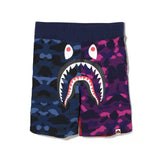 Kids BAPE Shorts Summer Shark BAPE Shorts Children Camouflage Medium and Small Bermuda Shorts