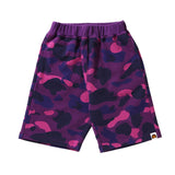 Kids BAPE Shorts Children's Camouflage Ape Head Children's Clothing Boys and Girls Baby Medium and Small Bermuda Shorts