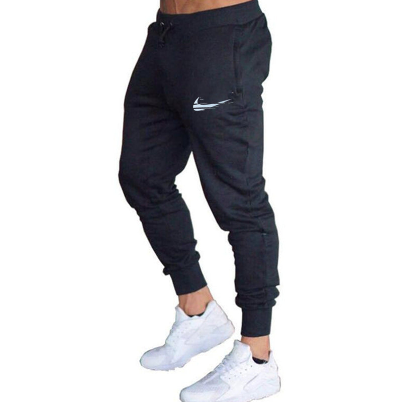 Mens Sweatpants Slim-Fitting Track Pants Men's Running Fitness Football Casual Trousers Tight Training Pant plus Size Loose