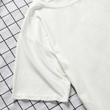 Cookies Shirt Personalized Printed Men's and Women's T-shirt Short Sleeve Large Size Bottoming Shirt