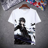 Anime Tshirts Aesthetic Men's Shirt Anime T-shirt Men's and Women's Short Sleeve Loose Clothing Summer
