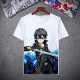 Anime Tshirts Aesthetic Men's Shirt Anime T-shirt Men's and Women's Short Sleeve Loose Clothing Summer