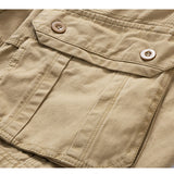 Men Cargo Shorts Workwear Shorts Men's Cropped Pants Loose plus Size Beach Pants Summer Men's Pants Straight Bermuda Shorts