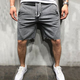 jogging shorts for men Sports Pants Men Workout Running Training Pants Solid Color Fifth Pants