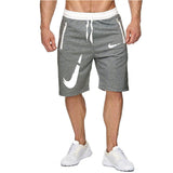 Jogging Shorts for Men Summer Men's Beach Pants Casual plus Size Shorts Solid Color Five-Point Sports Pants