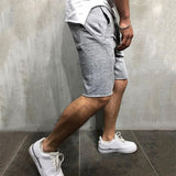 jogging shorts for men Sports Pants Men Workout Running Training Pants Solid Color Fifth Pants