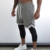 Jogging Shorts for Men Running Workout Quick-Drying Sports Shorts Men's Trendy Shorts Summer Loose Basketball Training Pants