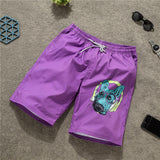 Mens Swim Trunks Beach Pants Men's Seaside Vacation Loose Casual Large Trunks Quick-Drying Casual Pants