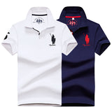 USPA Shirts Polo Shirt Men's Summer Short Sleeve Casual Sports T-shirt