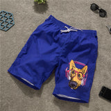 Mens Swim Trunks Beach Pants Men's Seaside Vacation Loose Casual Large Trunks Quick-Drying Casual Pants
