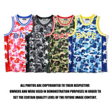 Shark Print Vest Summer Men's and Women's Casual Sports Vest