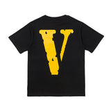V Lone T Shirt Street Fujiwaro Friends round Neck Pullover Short Sleeve T-shirt