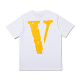 V Lone T Shirt Street Fujiwaro Friends round Neck Pullover Short Sleeve T-shirt