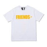 V Lone T Shirt Street Fujiwaro Friends round Neck Pullover Short Sleeve T-shirt
