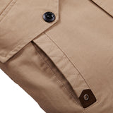 Veste Homme Mi Saison Men's Autumn Jacket Washed Pure Cotton Military Thin Jacket Large Size
