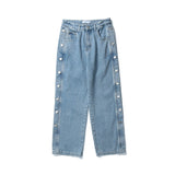 Jeans Men's plus Size Retro Sports Trousers Baggy Straight Trousers Street Men's Wear Men Denim Pants