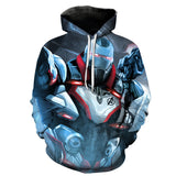 Captain America Hoodie Avengers 4 Iron Man Thanos 3D Printed Sweater