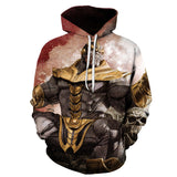 Captain America Hoodie Avengers 4 Iron Man Thanos 3D Printed Sweater