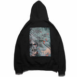 Kanye West Hoodie Essentials Floral Hooded Sweatshirt Fear of God Loose Terry Hoodie Fog